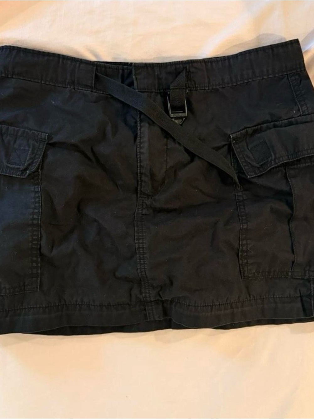 Levis Black Cargo Transform Long to Short Skirt - Picture 1 of 5